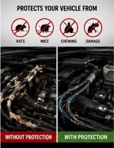 Car Rat Repellent Spray | Natural Rodent Protection for Cars & Bikes