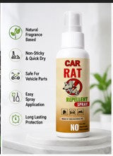 Car Rat Repellent Spray | Natural Rodent Protection for Cars & Bikes