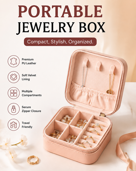 Premium Portable Jewelry Organizer